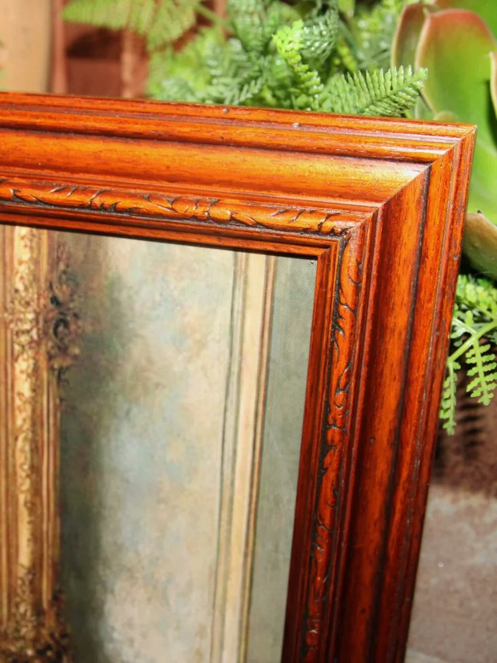 Large Ornate Lounging Horse Farmhouse Wall Decor Picture